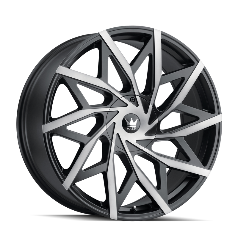 MAZZI BIG EASY Matte Black Machined With Dark