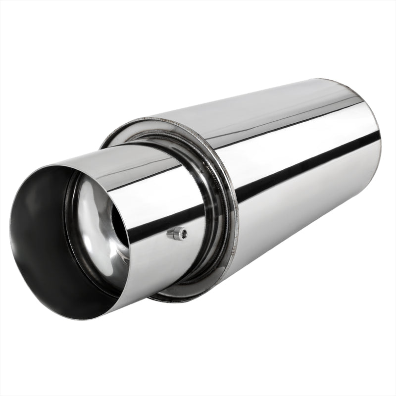 Spec-D 310 Style Spiral Muffler 2.5 Inch Inlet All MF-SS310