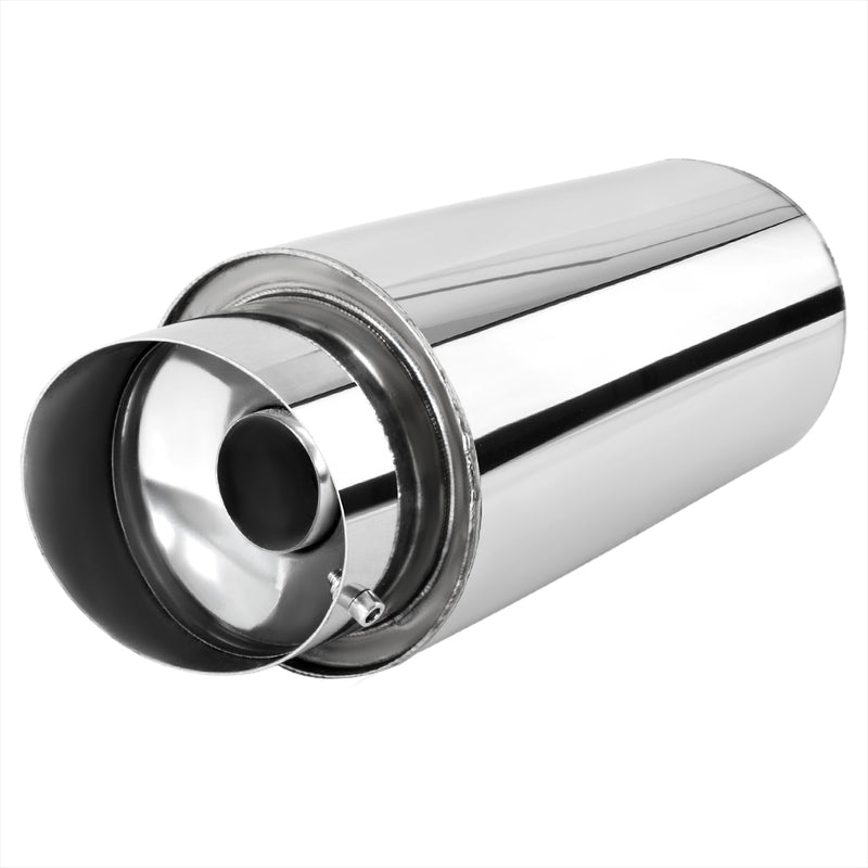 Spec-D 341 Style Spiral Muffler 2.5 Inch Inlet All MF-SS341