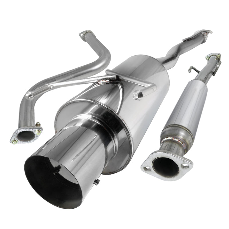 Spec-D 90-93 Honda Accord 2.5 Inch Inlet N1 Style Catback Exhaust MFCAT2-ACD90