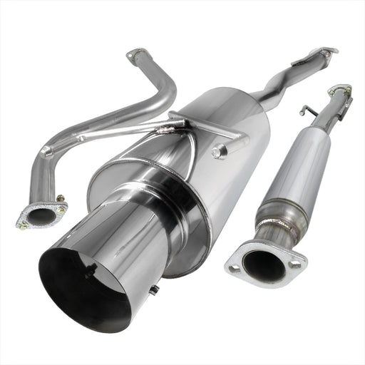 Spec-D 90-93 Honda Accord 2.5 Inch Inlet N1 Style Catback Exhaust MFCAT2-ACD90
