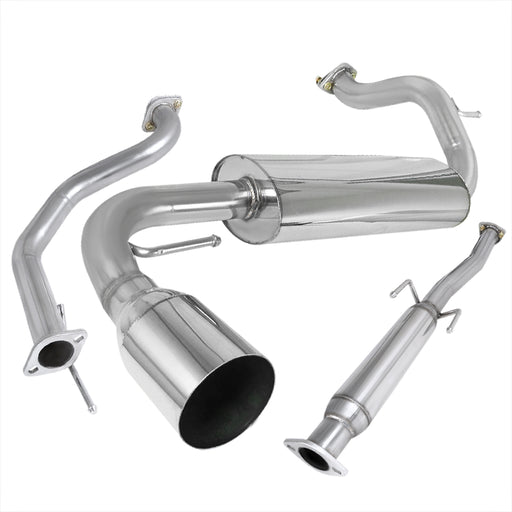Spec-D 88-91 Honda  Crx  2.5 Inch Inlet N1 Style Catback Exhaust MFCAT2-CRX88