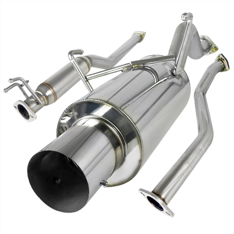 Spec-D 01-05 Honda Civic 2.5 Inch Inlet N1 Style Catback Exhaust 2 Or 4 Door MFCAT2-CV01