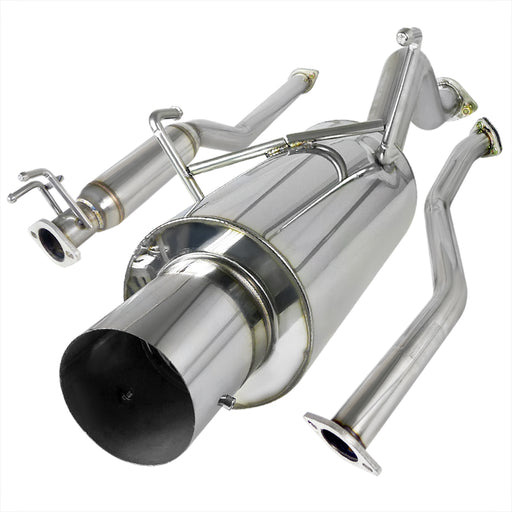 Spec-D 01-05 Honda Civic 2.5 Inch Inlet N1 Style Catback Exhaust 2 Or 4 Door MFCAT2-CV01