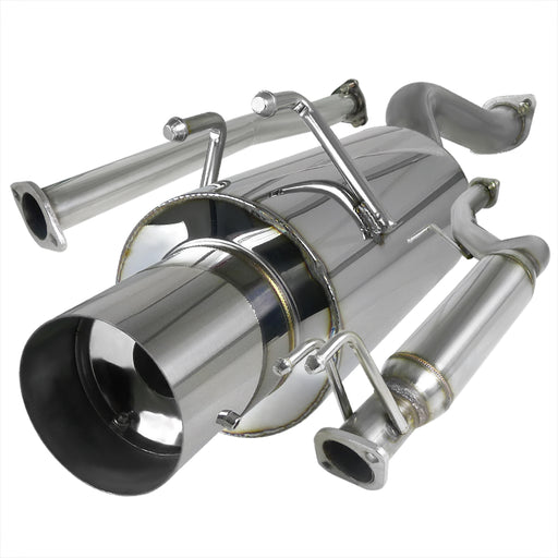 Spec-D 06-08 Honda Civic 2.5 Inch Inlet N1 Style Catback Exhaust MFCAT2-CV062SI