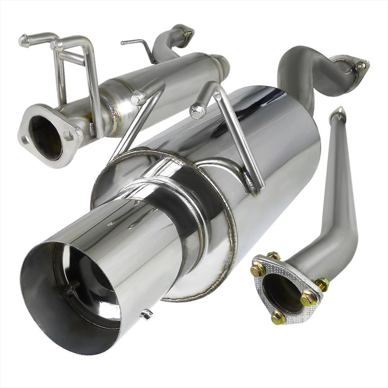 Spec-D 06-08 Honda Civic 2.5 Inch Inlet N1 Style Catback Exhaust MFCAT2-CV064