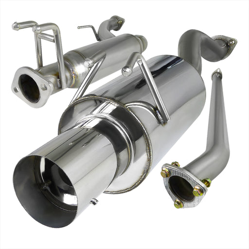 Spec-D 06-08 Honda Civic 2.5 Inch Inlet N1 Style Catback Exhaust MFCAT2-CV064