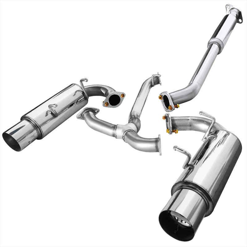 Spec-D 12 Scion Frs Catback Exhaust Dual Tip MFCAT2-FRS12