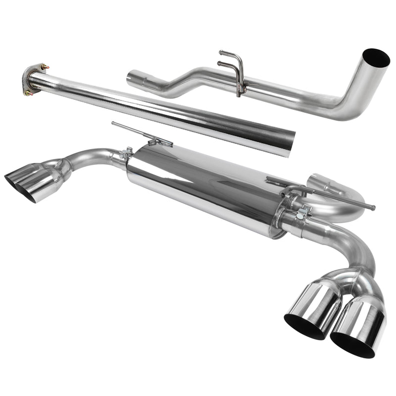 Spec-D 09-14 Hyundai Genesis Stainless Steel Catback Exhaust MFCAT2-GEN092