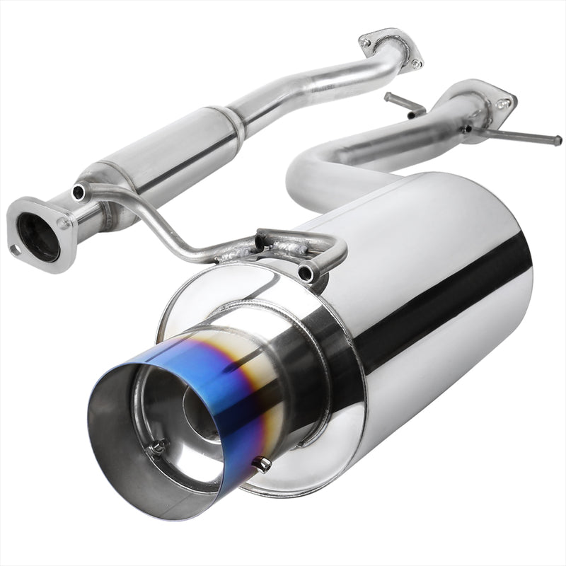 Spec-D 01-05 Lexus Is300 2.5 Inch Inlet N1 Style Catback Exhaust With Burnt Tip MFCAT2-IS30001T-SD