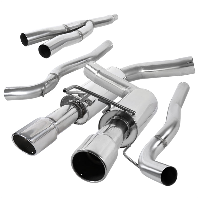 Spec-D 15-17 Ford Mustang 3" Exhaust Catback - Fit 2.3L MFCAT3-MST15L23