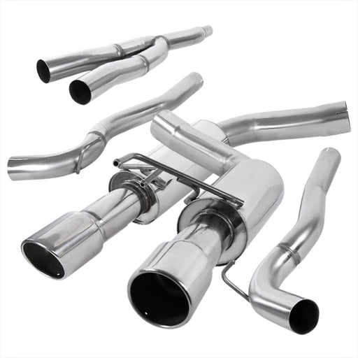 Spec-D 15-17 Ford Mustang 3" Exhaust Catback - Fit 2.3L MFCAT3-MST15L23