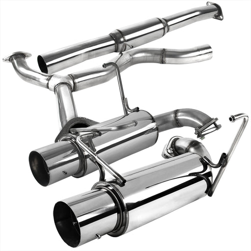 Spec-D 08-14 Subaru Wrx Catback Exhaust Dual Tip MFCAT3-WRX084