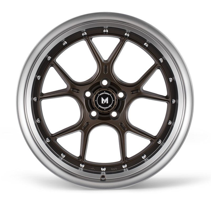 MFlow MFL1 19x8.5 Matt Bronze Machined Lip