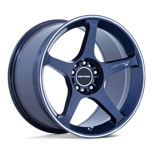 MOTEGI MR159 BATTLE V OBSIDIAN BLUE W/ MACHINED LIP STRIPE