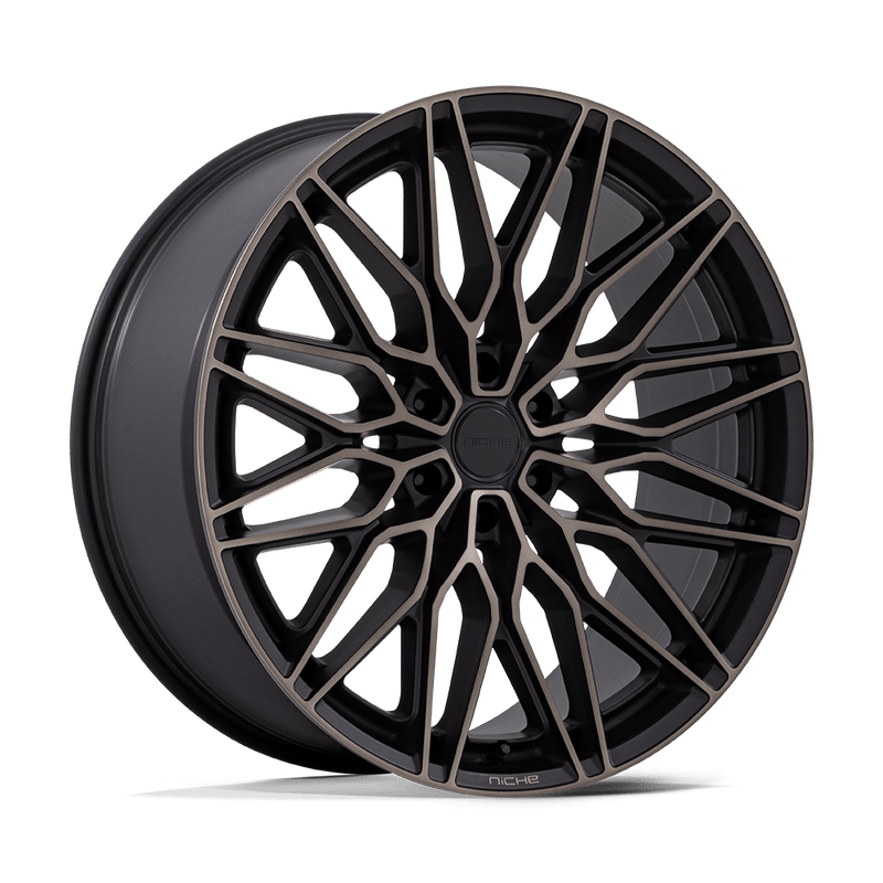 Niche NC278 CALABRIA 6 22X9.5 6X139.7 ET19 106.1 Matte Black Machined W/ Dark Tint