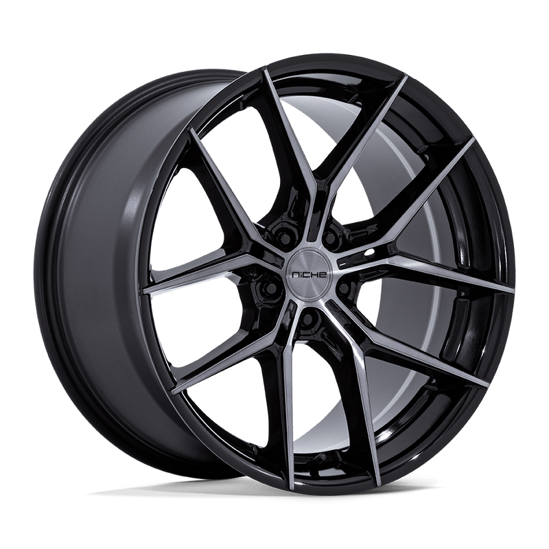 Niche NC279 PRODIGY 5 20X9 5X112 ET20 72.56 Gloss Black Dark Tinted Clear