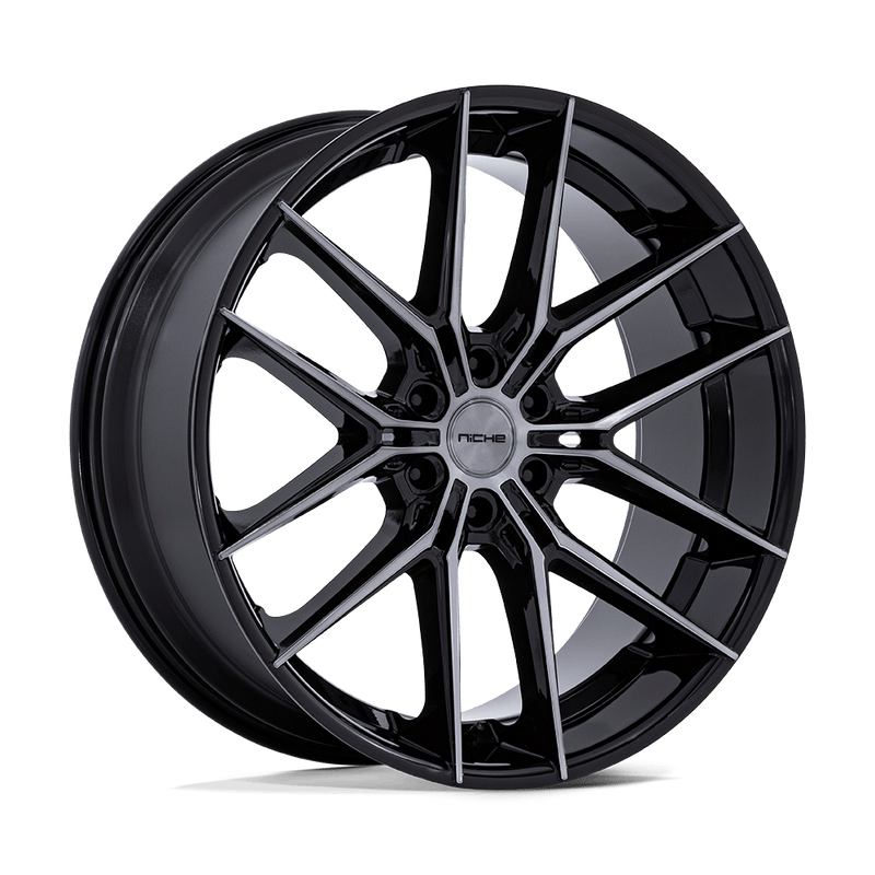 Niche NC280 PRODIGY 6 24X10 6X139.7 ET20 106.1 Gloss Black Dark Tinted Clear