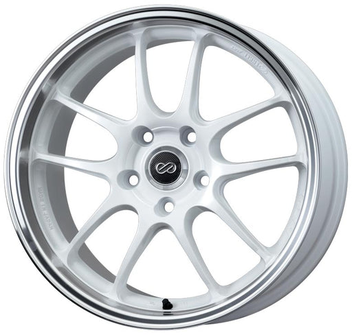 ENKEI PF01 White Machined