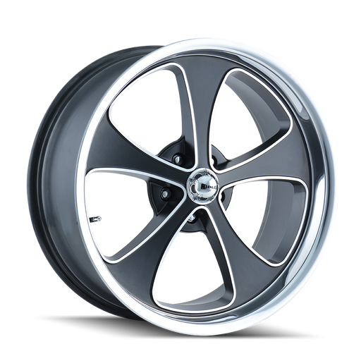 RIDLER 645 Matte Black Machined And Polish