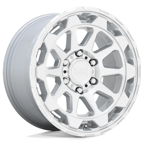 Black Rhino ROTOR Gloss Silver With Mirror Cut Face