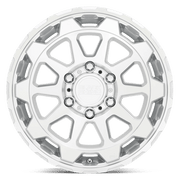 Black Rhino ROTOR Gloss Silver With Mirror Cut Face