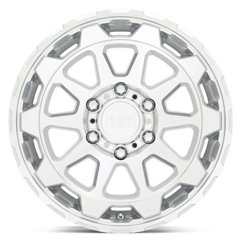 Black Rhino ROTOR Gloss Silver With Mirror Cut Face