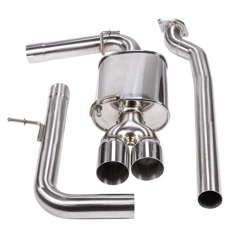 DC Sports Catback Single Canister Exhaust (18-23 Camry)