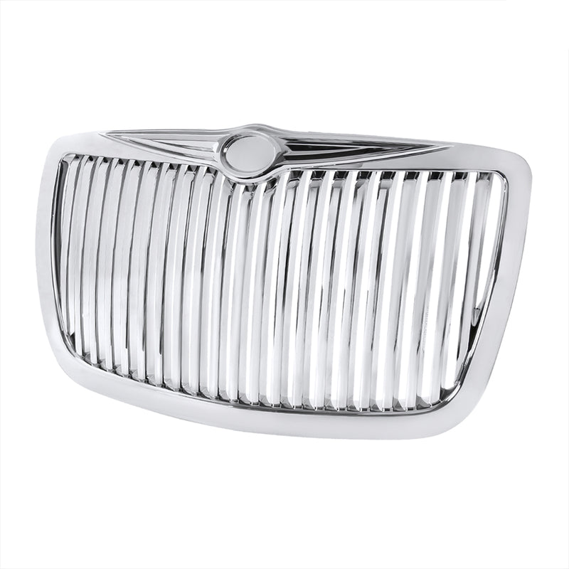 Spec-D 05-09 Chrysler 300 300C  Vertical Grill Chrome SD-TRI-CR305CV
