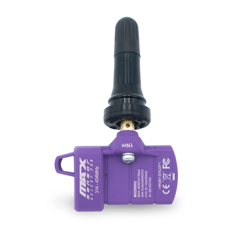 MAX SELECT PRO TPMS Sensor All-in-One (315-433Mhz) Rubber Stem