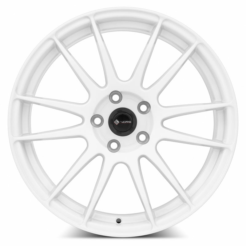 Vors TR10 18x8.5 5x110 (Custom Drill) White