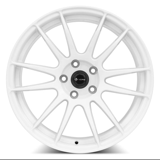 Vors TR10 17x9 5x110 (Custom Drill) White