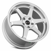 Vors TR37 17x8 5x114.3 Silver Machine Face Lip
