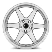 Vors TR37 17x9 5x120 (Custom Drill) Silver Machine Face Lip