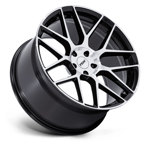 TSW Wheels TW002 LASARTHE GLOSS BLACK MACHINED