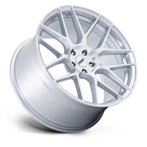 TSW Wheels TW002 LASARTHE GLOSS SILVER MACHINED