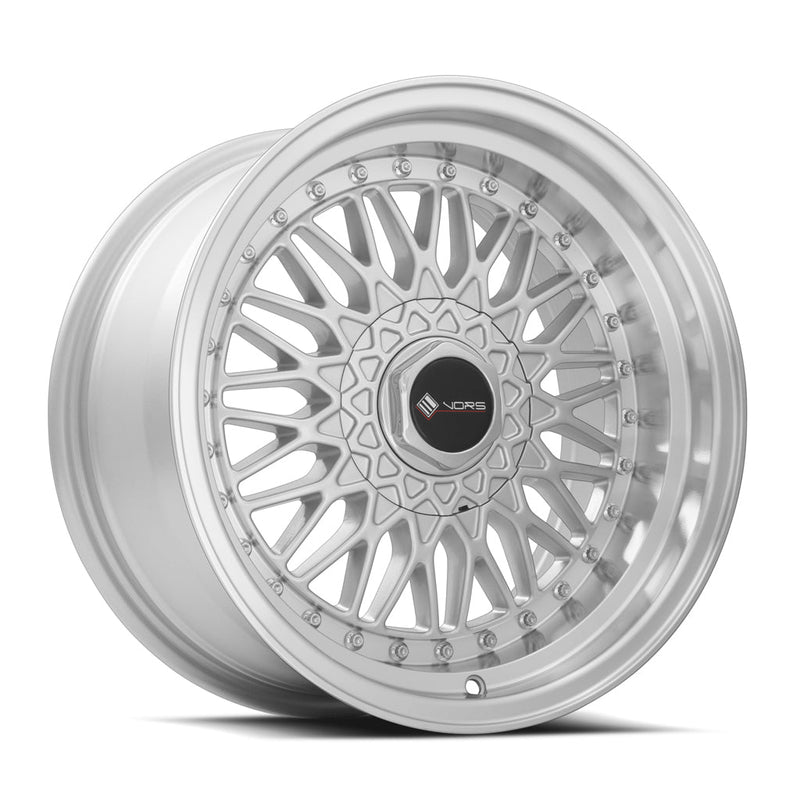 Vors VR3 16x8 4x108 (Custom Drill) ET20 73.1 Silver Machine Lip