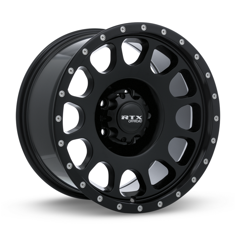 RTX Baja Satin Black with Milled Rivets