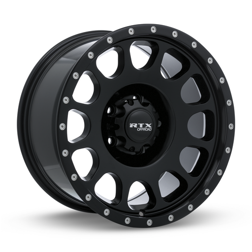 RTX Baja Satin Black with Milled Rivets