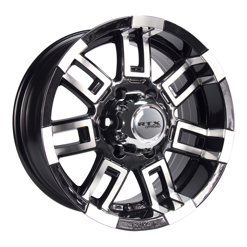 RTX Crush Black Machined