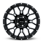 RTX Claw Gloss Black Milled with Rivets
