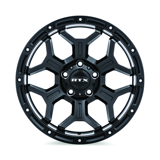 RTX Goliath Satin Black with Milled Rivets