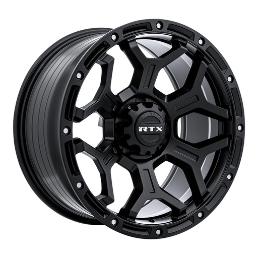RTX Goliath Satin Black with Milled Rivets