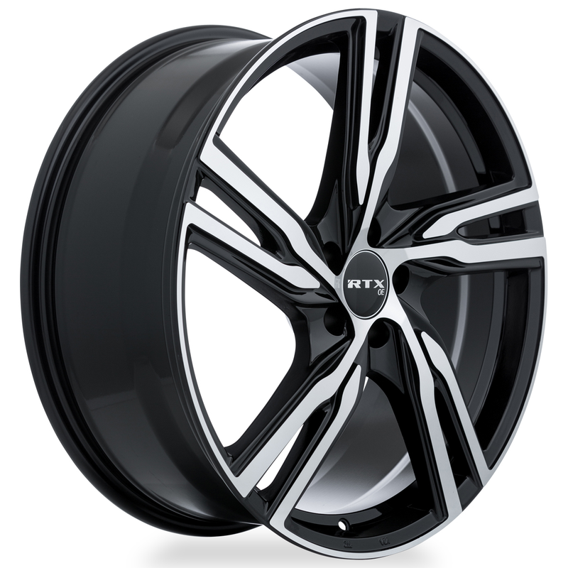 RTX Gothenburg Gloss Black Machined