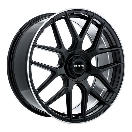 RTX Leonburg Gloss Black with Machined Edge