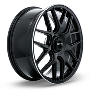 RTX Leonburg Gloss Black with Machined Edge