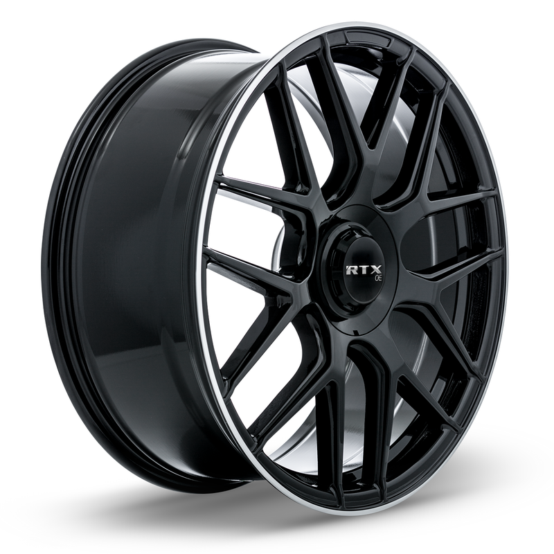 RTX Leonburg Gloss Black with Machined Edge