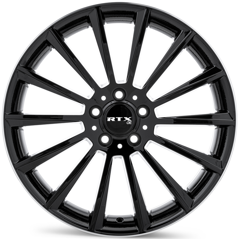 RTX MB02 Gloss Black with Machined Lip
