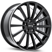 RTX MB02 Gloss Black with Machined Lip