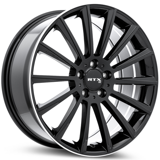 RTX MB02 Gloss Black with Machined Lip